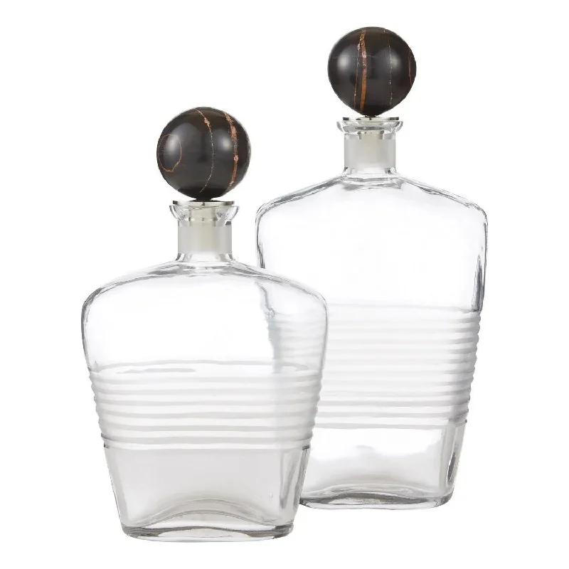 Track lighting with integrated LED driversEaves Decanters - Set of 2