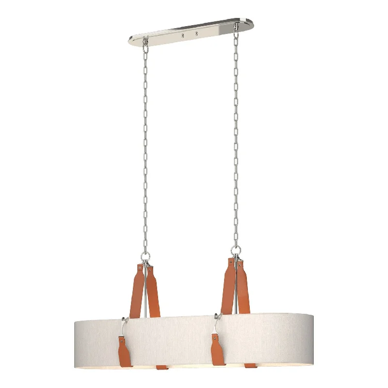 Industrial Lighting for Printing Press FacilitiesSaratoga Four Light Pendant