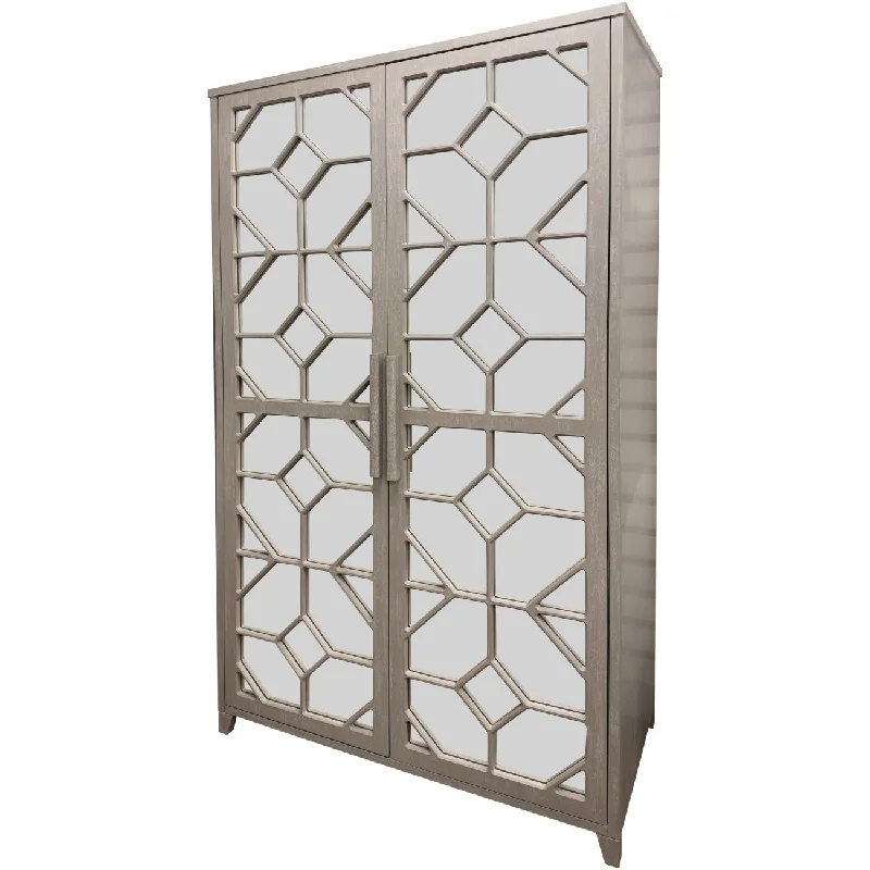 Track lighting for accentuating artworksCampbell 2 Door Storage Unit