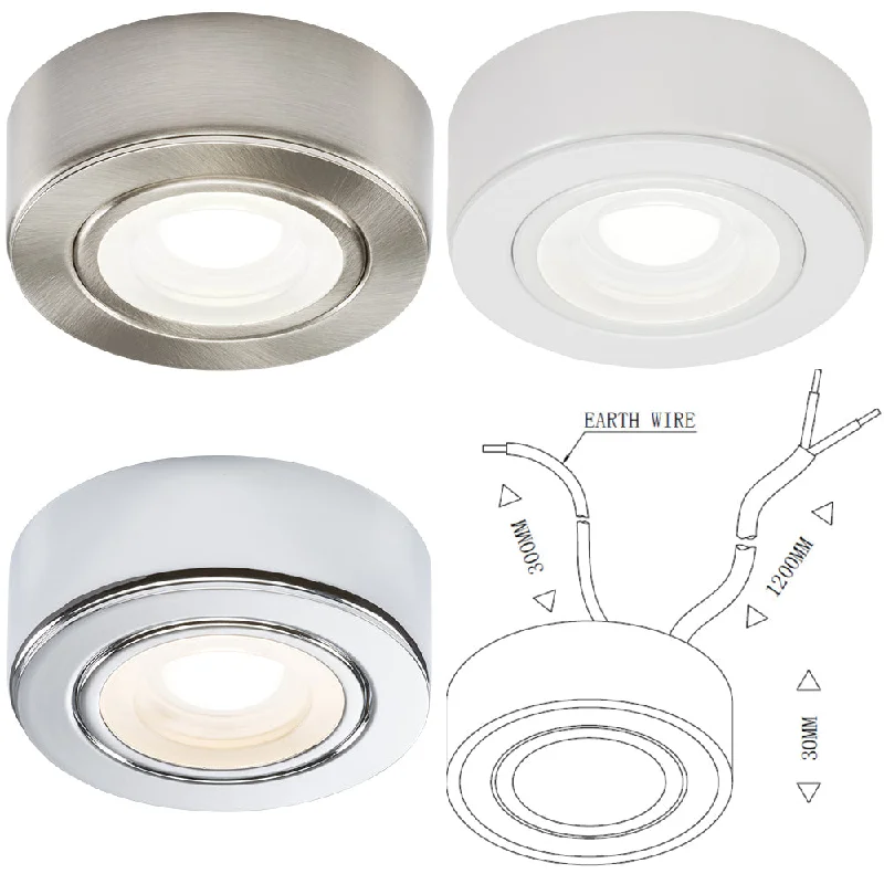 Track lighting for highlighting bookcasesKnightsridge 230V LED Under Cabinet Light