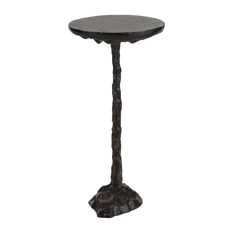 Track lighting with colored glass accentsEdgemont Drink Table