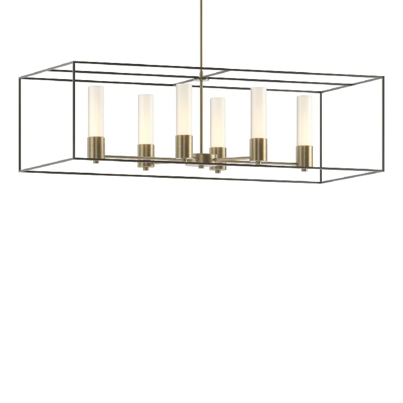 Industrial Flood Lighting for Outdoor Loading DocksPortico Six Light Pendant