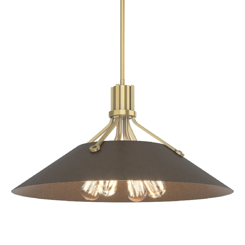 Industrial Lighting with High CRI (Color Rendering Index) for True Color PerceptionHenry Four Light Pendant