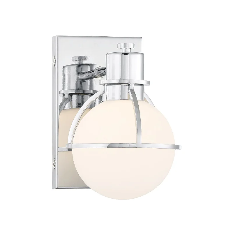 Track lighting for creating a moody atmospherePierce 1-Light Wall Sconce