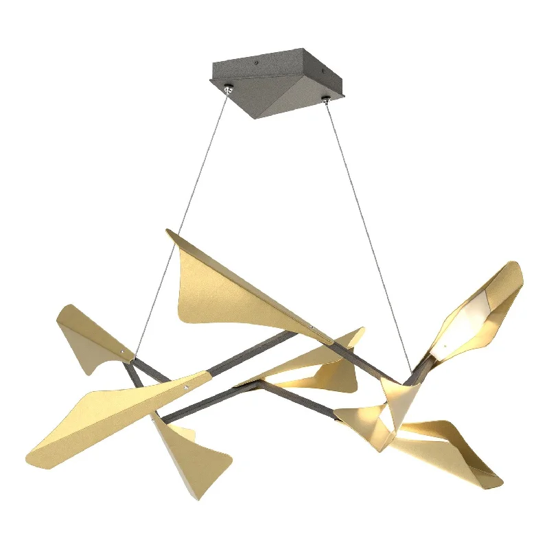 Adjustable Industrial Lighting for Flexible IlluminationPlume LED Pendant