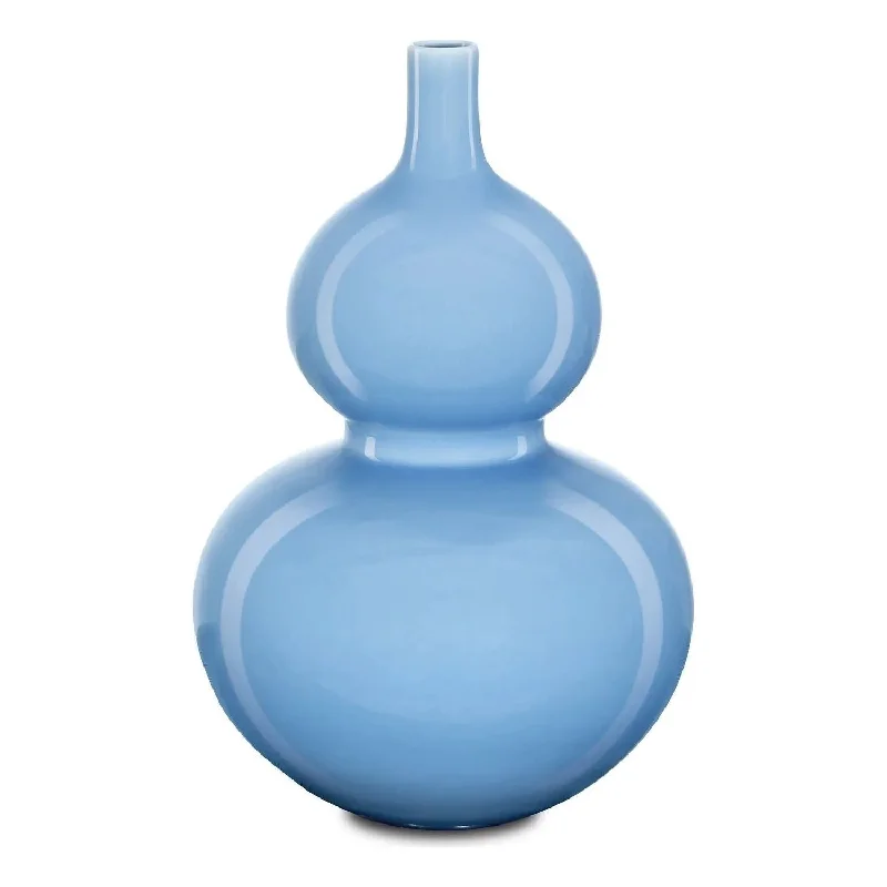 Commercial - grade track lighting for storesSky Blue Gourd Vase
