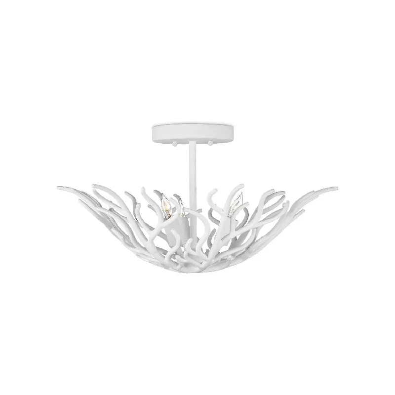 Track lighting with a long - lasting lifespanSnowfall Semi-Flush Mount
