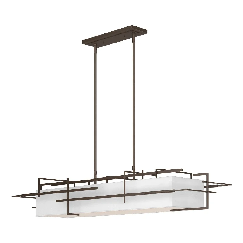 Dust - Resistant Industrial Lighting for Dirty WorkspacesEtch Four Light Pendant