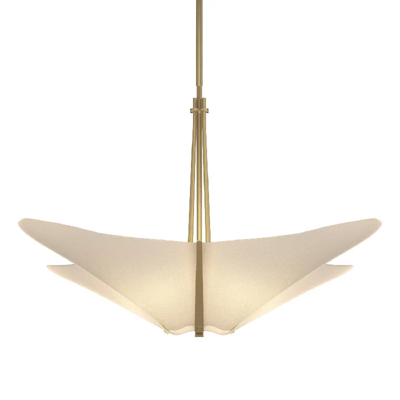 Industrial Lighting for Metal Fabrication ShopsKirigami Four Light Pendant