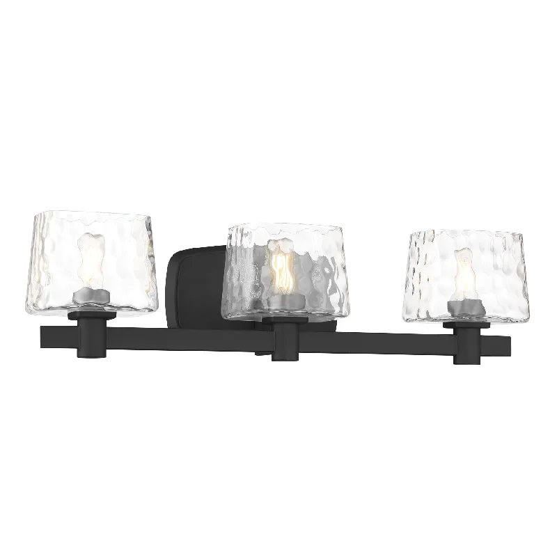 Energy - Efficient Industrial Lighting for Cost - SavingsDrysdale 24" 3 Lights Vanity Light Black Finish Energy - Efficient Industrial Lighting for Cost - SavingsDrysdale 24" 3 Lights Vanity Light Black Finish