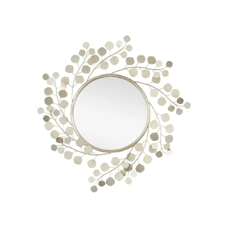 Track lighting for highlighting bookcasesLunaria Mirror