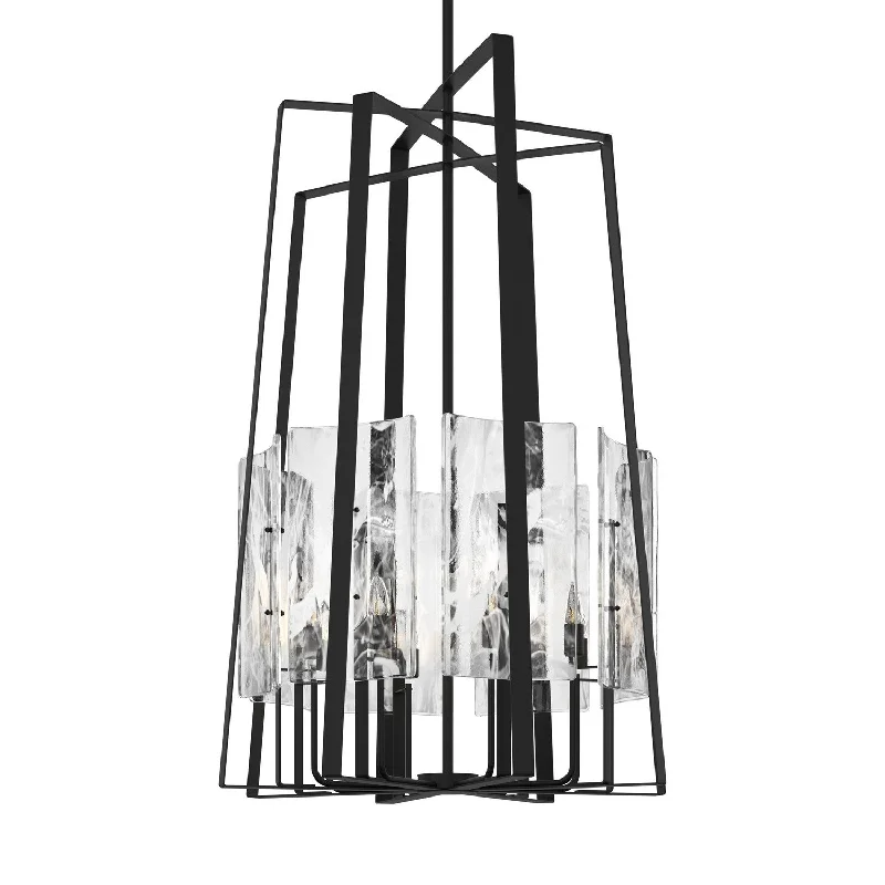 Industrial Lighting for Textile MillsArc Eight Light Pendant