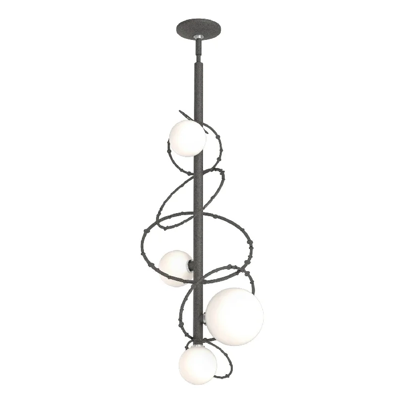 Industrial Lighting for Metal Fabrication ShopsOlympus Four Light Pendant