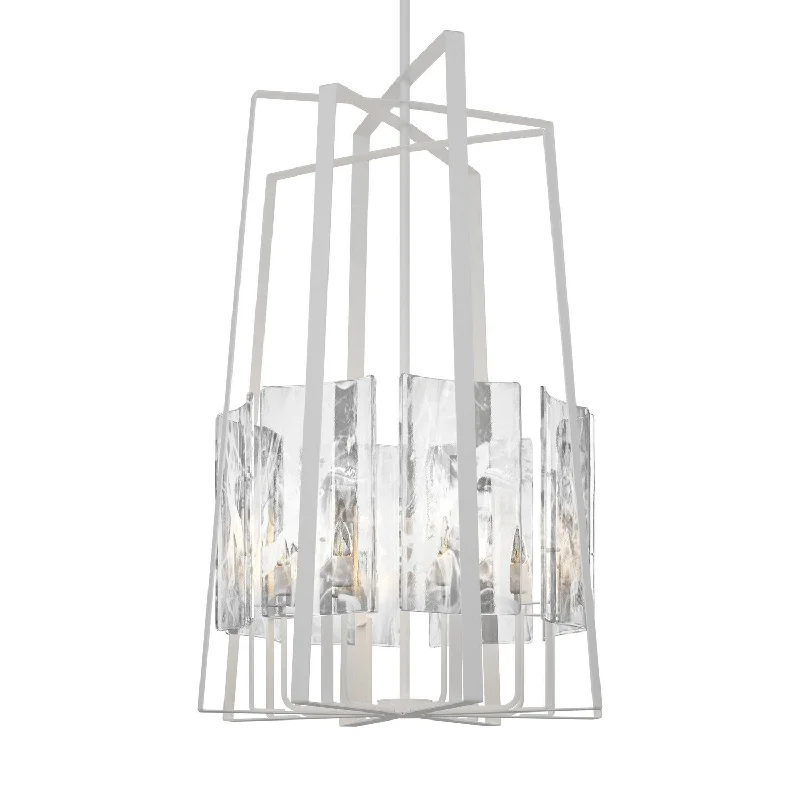 Dimmable Industrial Lighting for Ambiance ControlArc Eight Light Pendant