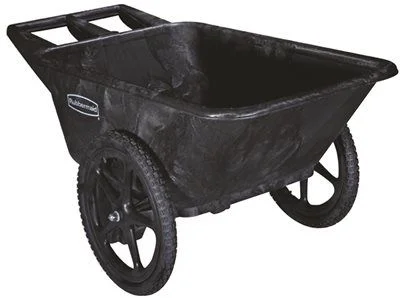 Contemporary track lighting in black finish7.5 Cu. Ft. Big Wheel Carts Black