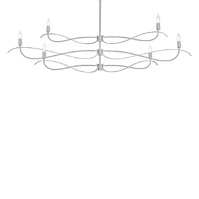 Dust - Resistant Industrial Lighting for Dirty WorkspacesWillow Six Light Chandelier Dust - Resistant Industrial Lighting for Dirty WorkspacesWillow Six Light Chandelier