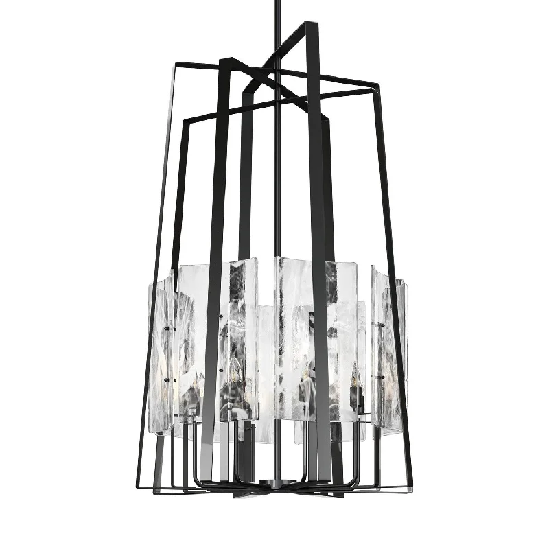 Industrial Lighting for Textile MillsArc Eight Light Pendant