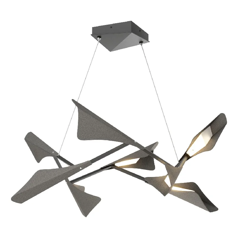 Adjustable Industrial Lighting for Flexible IlluminationPlume LED Pendant