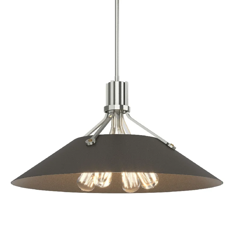 Industrial Lighting for Metal Fabrication ShopsHenry Four Light Pendant