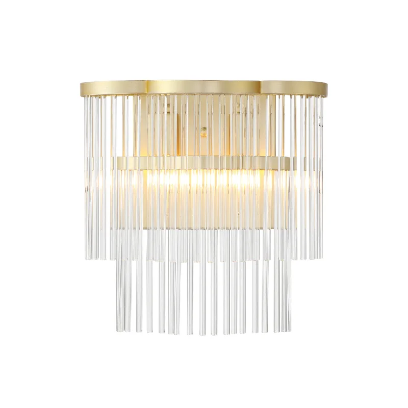Low - Bay Industrial Lighting Fixtures for Small FactoriesAzura 12" 2 Lights Wall Scocne Brass Finish Low - Bay Industrial Lighting Fixtures for Small FactoriesAzura 12" 2 Lights Wall Scocne Brass Finish