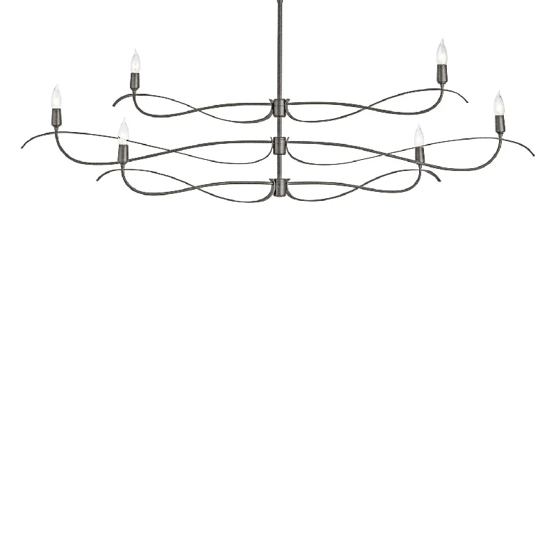 Color - Tunable Industrial Lighting for Special ApplicationsWillow Six Light Chandelier