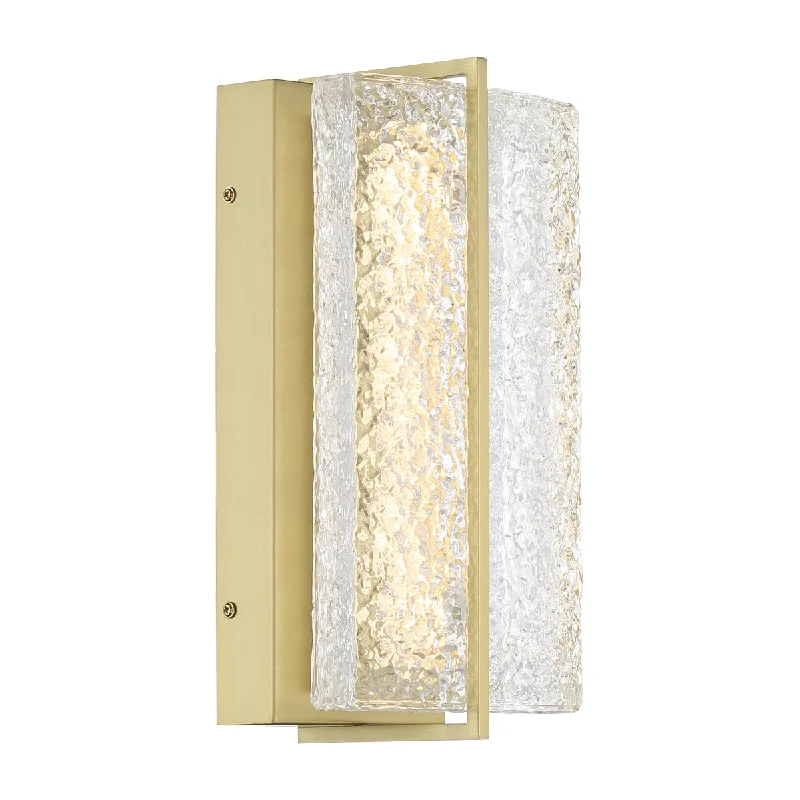 Industrial Emergency Lighting for Safety in FactoriesServyn 13" 1 Light LED Wall Sconce Brass Finish Industrial Emergency Lighting for Safety in FactoriesServyn 13" 1 Light LED Wall Sconce Brass Finish