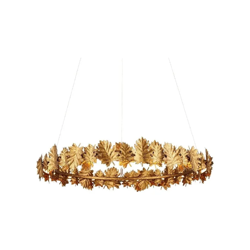 Track lighting for modernizing traditional interiorsEnglish Oak LED Chandelier