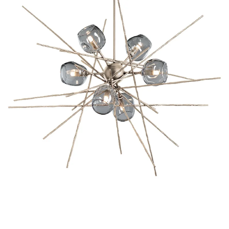 Shock - Resistant Industrial Lighting for Vibrating Machinery AreasGriffin Six Light Pendant