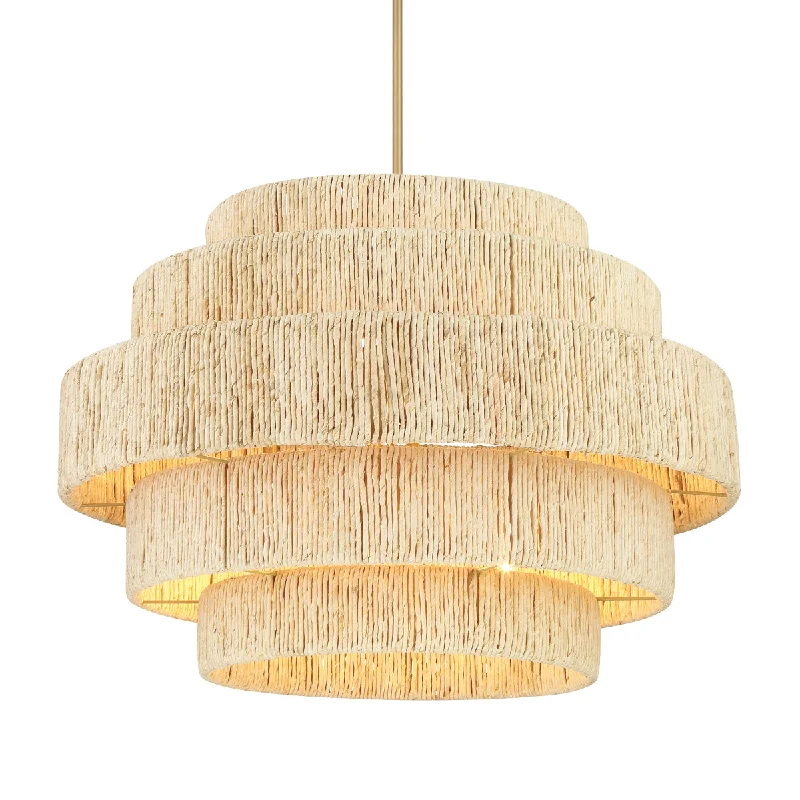 Industrial Pendant Lighting for Machine ShopsCaviana 31" 6 Lights Pendant Light Brass Finish Industrial Pendant Lighting for Machine ShopsCaviana 31" 6 Lights Pendant Light Brass Finish
