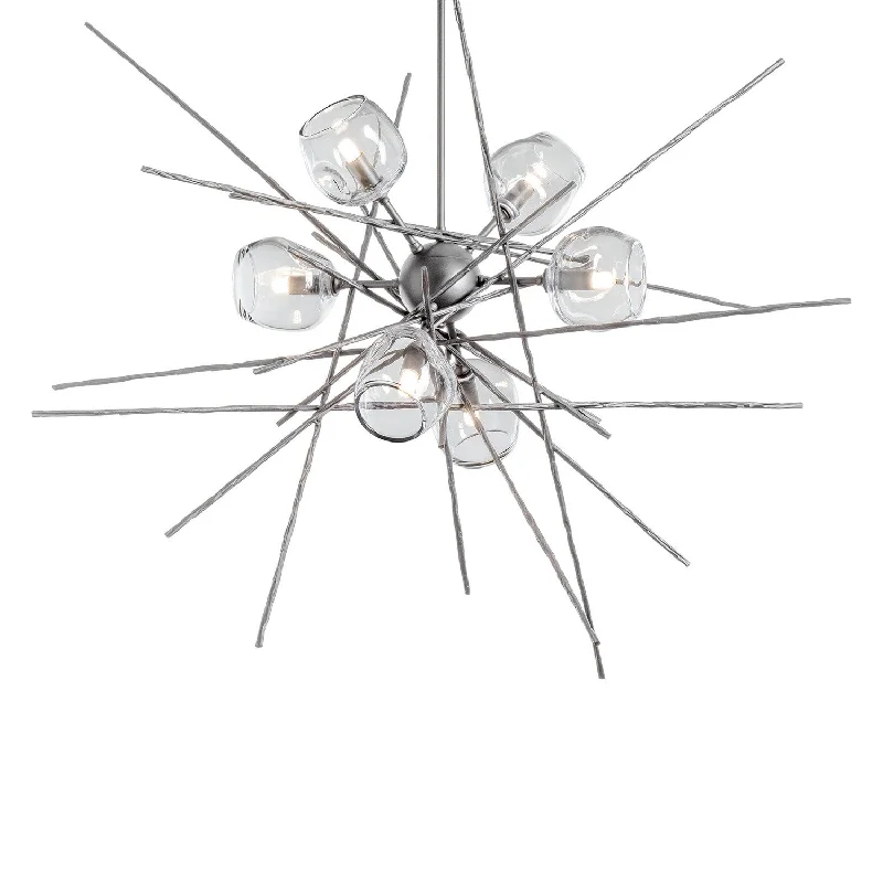 Industrial Ceiling - Mounted Lighting for Assembly PlantsGriffin Six Light Pendant