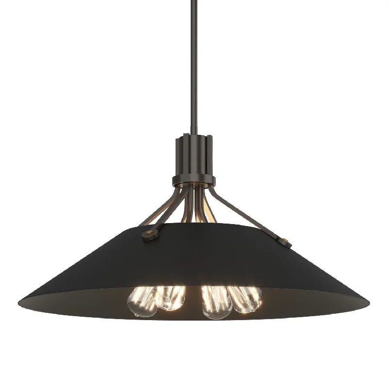 Industrial Lighting for Woodworking FactoriesHenry Four Light Pendant