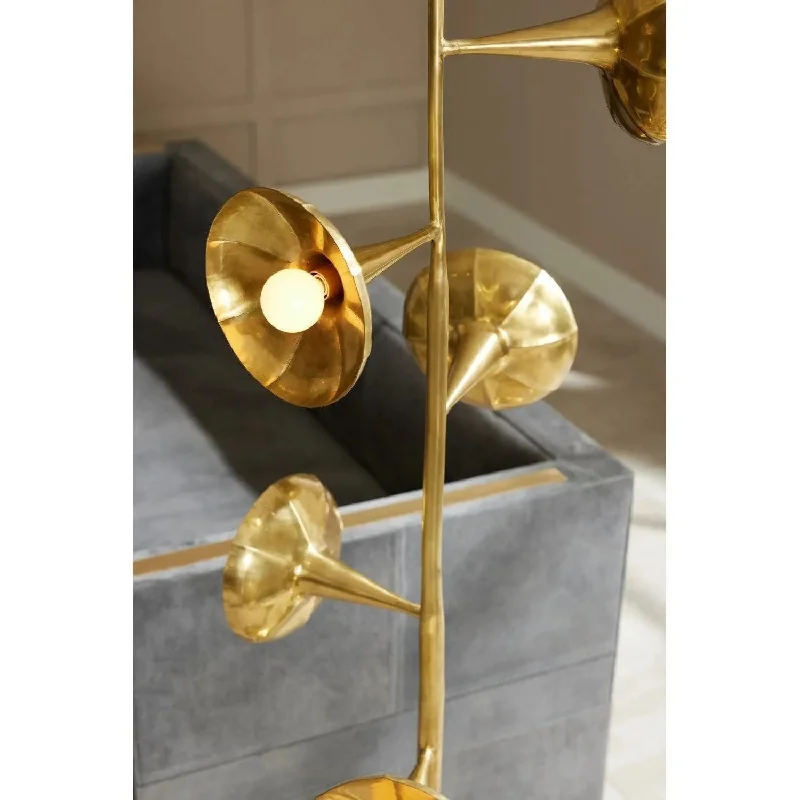 Track lighting with adjustable armsColtrane Floor Lamp