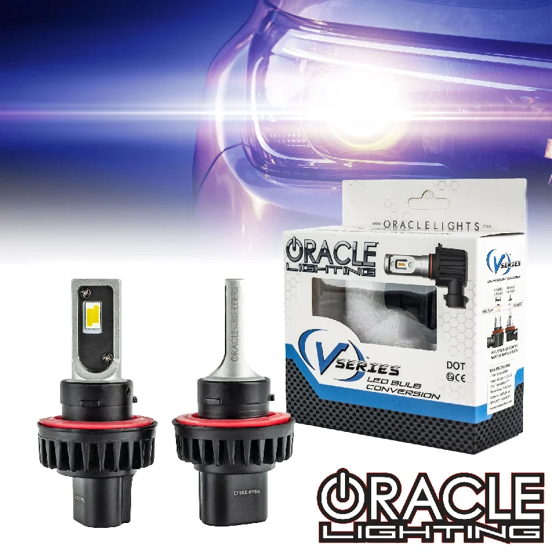 Track lighting with frosted glass shadesORACLE H13 - VSeries LED Headlight Bulb Conversion Kit