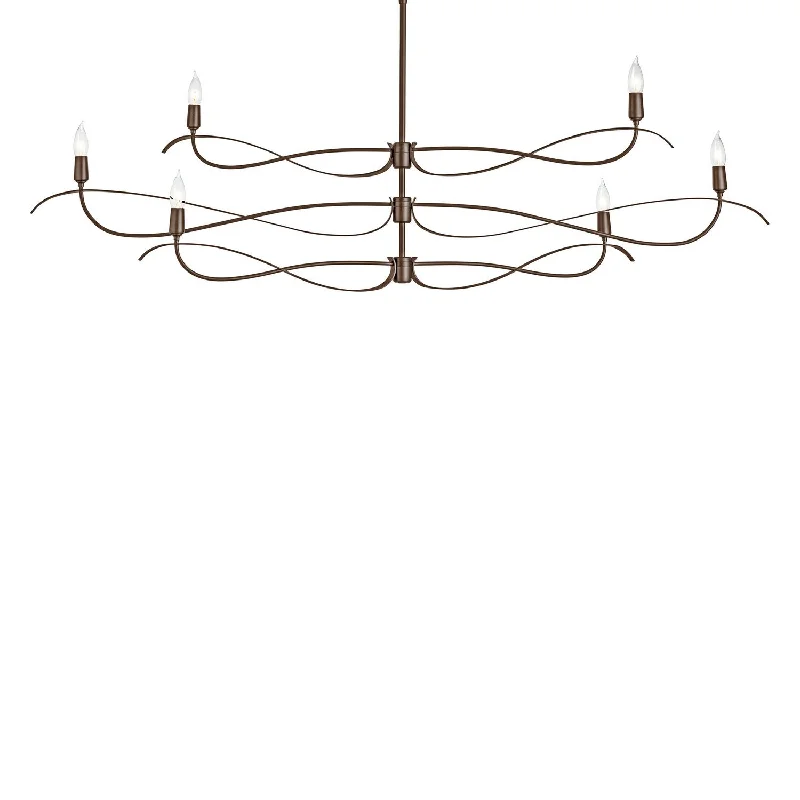 Industrial Lighting for Pharmaceutical ManufacturingWillow Six Light Chandelier