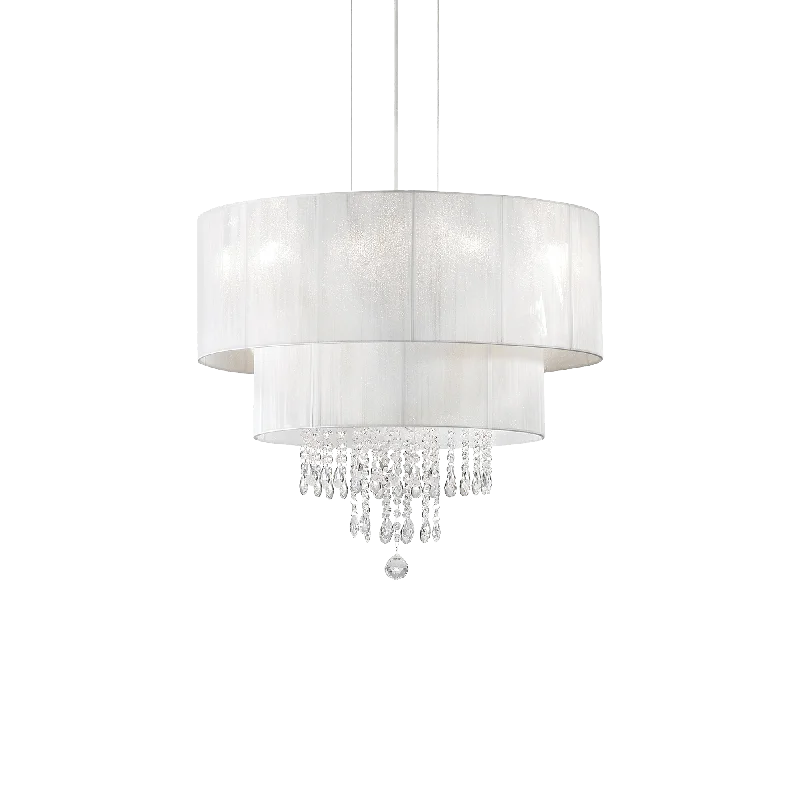 Track lighting for replacing old fluorescent fixturesOpera 4/6Lt Centre Ceiling Light - Crystal Track lighting for replacing old fluorescent fixturesOpera 4/6Lt Centre Ceiling Light - Crystal