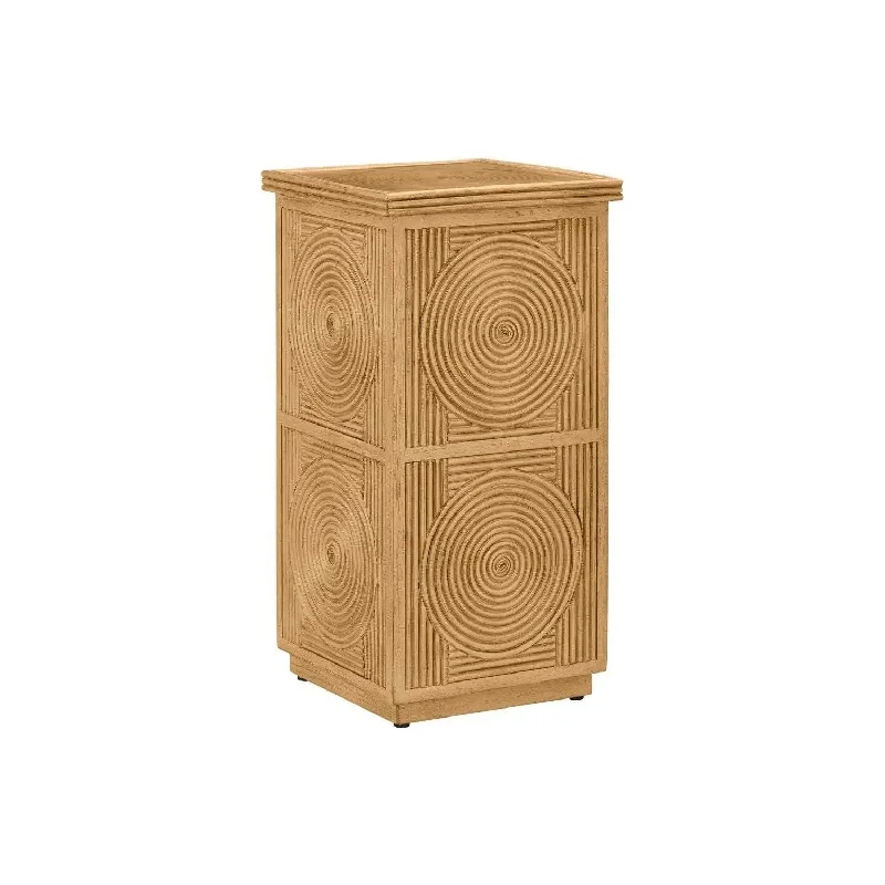 Track lighting with a decorative track designSantos Accent Table