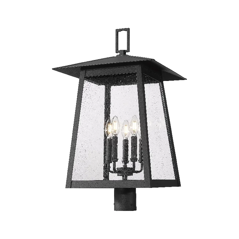 Track lighting for creating a focal pointRainer 5-Light Outdoor Post Mount Fixture