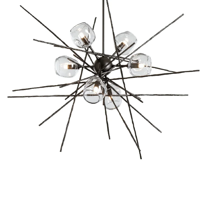 Industrial Flood Lighting for Outdoor Loading DocksGriffin Six Light Pendant