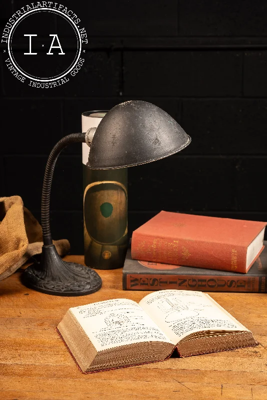 Industrial Ceiling - Mounted Lighting for Assembly PlantsAntique Cast Iron No. 50 Adjustable Desk Lamp by Aladdin Industrial Ceiling - Mounted Lighting for Assembly PlantsAntique Cast Iron No. 50 Adjustable Desk Lamp by Aladdin