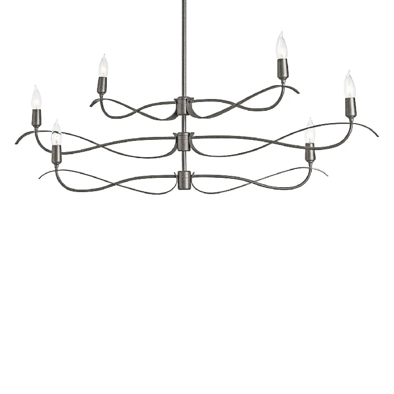 Industrial Lighting for Automotive Manufacturing PlantsWillow Six Light Chandelier