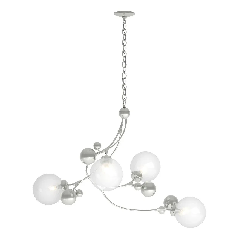 Industrial Lighting for Metal Fabrication ShopsSprig Four Light Pendant