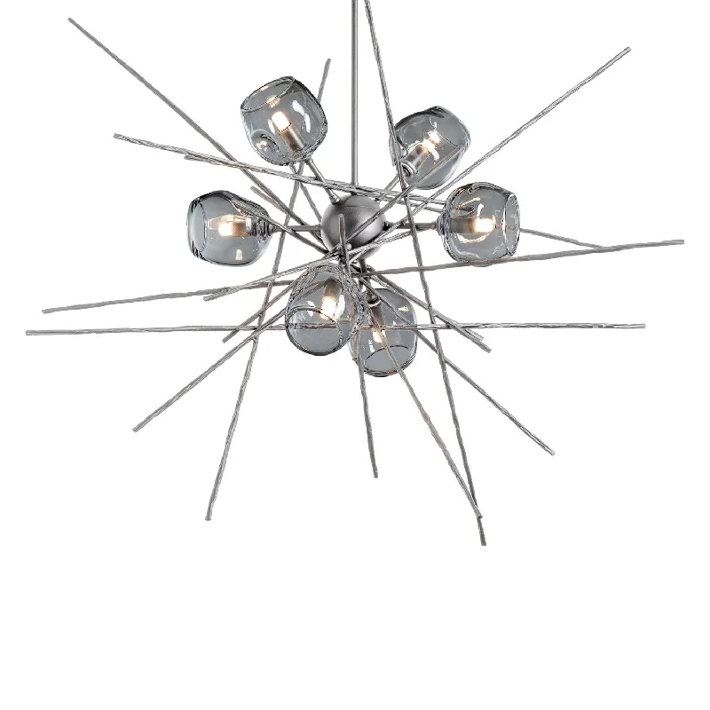 Industrial Lighting for Pharmaceutical ManufacturingGriffin Six Light Pendant