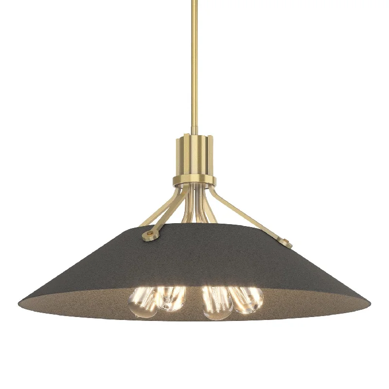 Industrial Lighting for Metal Fabrication ShopsHenry Four Light Pendant
