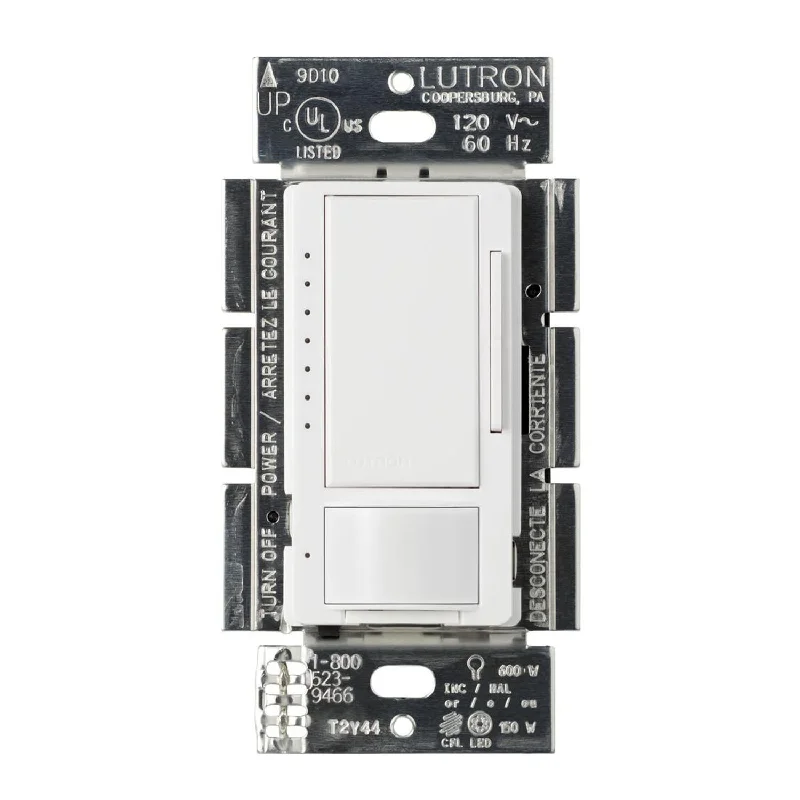 Industrial Pendant Lighting for Machine ShopsLutron Maestro LED+ Motion Sensor/Dimmer Switch, 150W LED, Single Pole/Multi-Location