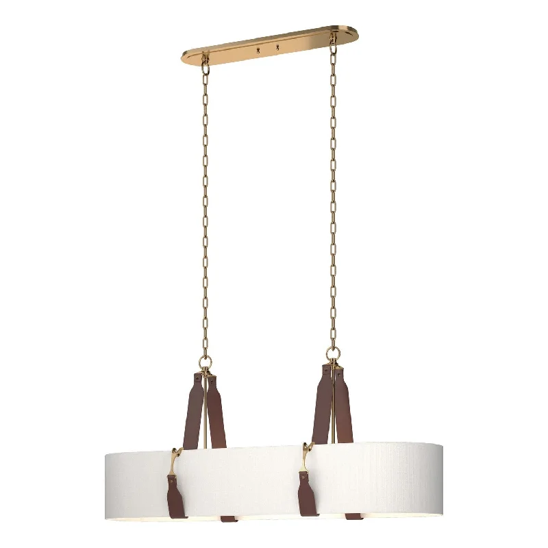 Industrial Flood Lighting for Outdoor Loading DocksSaratoga Four Light Pendant