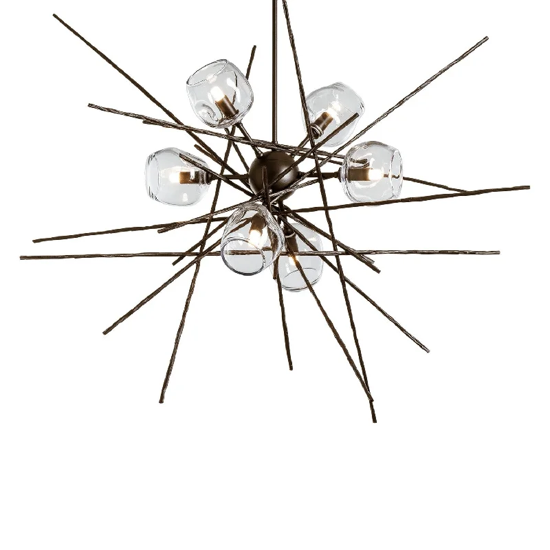 Industrial Area Lighting for Large Open SpacesGriffin Six Light Pendant