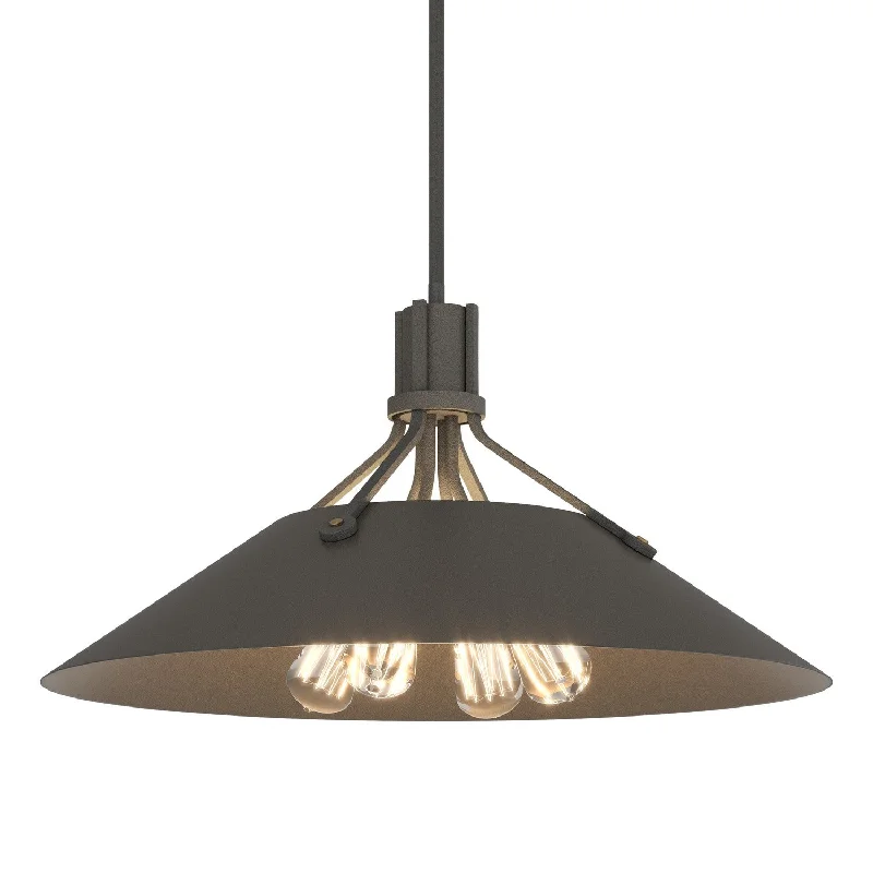 Industrial Pendant Lighting for Machine ShopsHenry Four Light Pendant