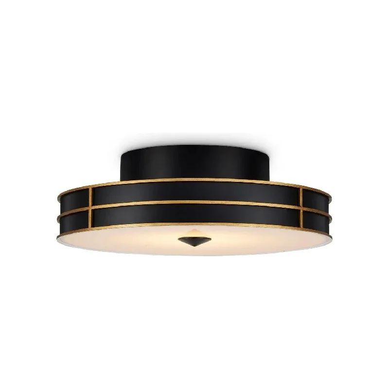 Rustic track lighting for farmhouse decorFielding Flush Mount