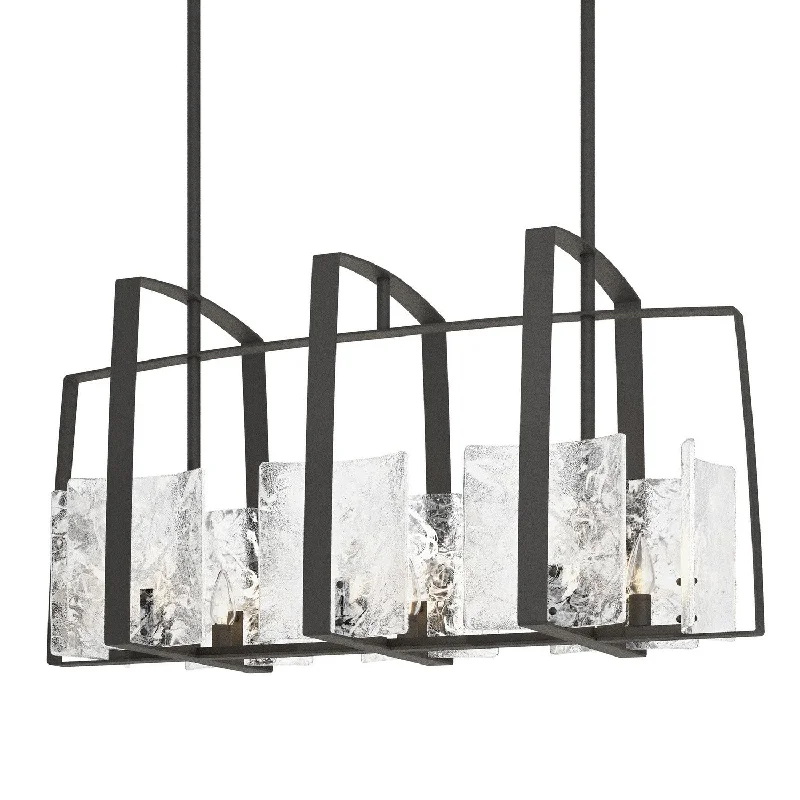 Adjustable Industrial Lighting for Flexible IlluminationArc Eight Light Linear Pendant Adjustable Industrial Lighting for Flexible IlluminationArc Eight Light Linear Pendant