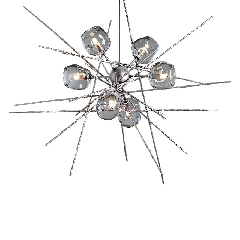 Industrial Lighting for Food Processing FactoriesGriffin Six Light Pendant